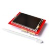 2,4" TFT LCD érintőképernyős kijelző, 240x320 felbontású Arduino-kompatibilis Shield, SD kártya támogatással