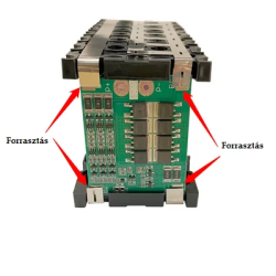 12V akkumulátor építő készlet – Fekete