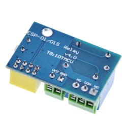 Egy csatornás Relé modul, ESP-01-hez