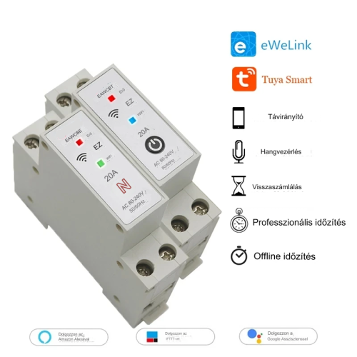 1-63A 1P 1P+N Wifi...