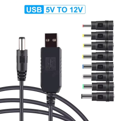 USB DC 5V–12V átalakító...