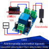 YX850 - Automatikus Feszültségkimaradás Érzékelő és Átkapcsoló Modul, 5-48V DC