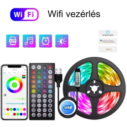 RGB LED szalag WIFI-s szett...