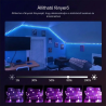 RGB LED szalag WIFI-s szett 5 méteres - APP vezérléssel, távirányítóval és zenei szinkronizációval