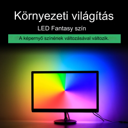 ESP01S - WS2812 DRGB LED vezérlőmodul USB C 5V